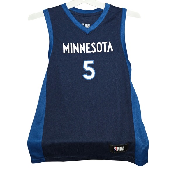 NBA Other - NBA Minnesota Timberwolves Anthony Edwards 5 Jersey Kids Large‎ Navy Blue New